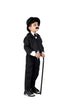 BookMyCostume Charlie Chaplin Dress for Boys | Comic Character Fancy Dress Costume | Charlie Chaplin Costume for Kids | With Stick