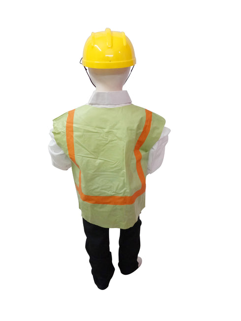 Engineer Civil Construction Worker Builder Community Helper Kids Fancy Dress Costume