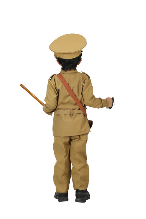 BookMyCostume Indian Police Commissioner Profession Community Helper Kids Fancy Dress Costume
