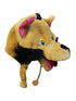 Brown Dog Animal Hoodie Kids & Adults Fancy Dress Costume Accessory