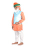 BookMyCostume Narendra Modi PM with Tricolor Pagri India Independence Day Kids Fancy Dress Costume
