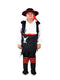 BookMyCostume Macho Captain Pirate Fancy Dress Costume for Men | Adults | Halloween Theme | Imported