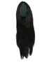 BookMyCostume Long Black Hair Extension Wig Fancy Dress Costume Accessory