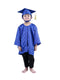 BookMyCostume Blue Graduate Scholar Graduation Day Gown Kids & Adults Fancy Dress Costume