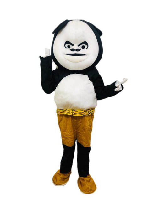 BookMyCostume Panda Dragon Warrior Cartoon Movie Mascot Costume For Birthday Party & Theme Events | Full Size Adults