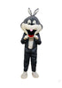 BookMyCostume Mr. Bunny - Grey Cartoon Mascot Costume For Theme Birthday Party & Events | Adults | Full Size