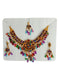 Artificial Multicolor Jewellery Set Kids & Adults Fancy Dress Costume Accessories