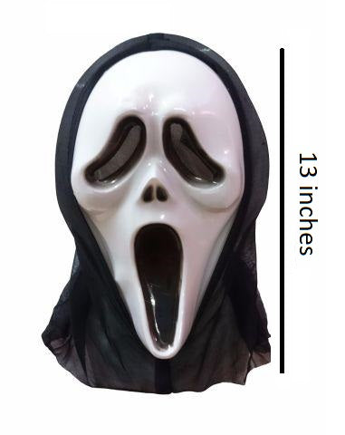 Scream Skeleton Ghost Mask Adult & Kids Fancy Dress Costume Accessory for Halloween