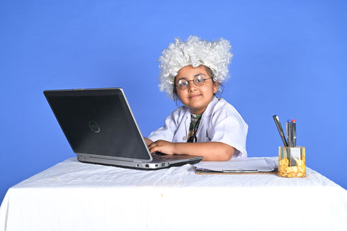 BookMyCostume Scientist Einstein Noble Prize Winner Kids Fancy Dress Costume