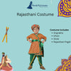 Rajasthani Indian State Fancy Dress Costume for Boys and Men | With Pagdi