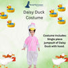 Daisy Duck Cartoon Animal Jumpsuit Fancy Dress Costume for Girls