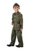 Subhash Chandra Bose Freedom Fighter Kids Fancy Dress Costume - Green