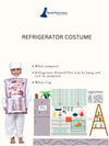 Refrigerator Fridge Kids Fancy Dress Costume