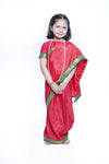 School/College Principal Professional Kids Saree Fancy Dress Costume