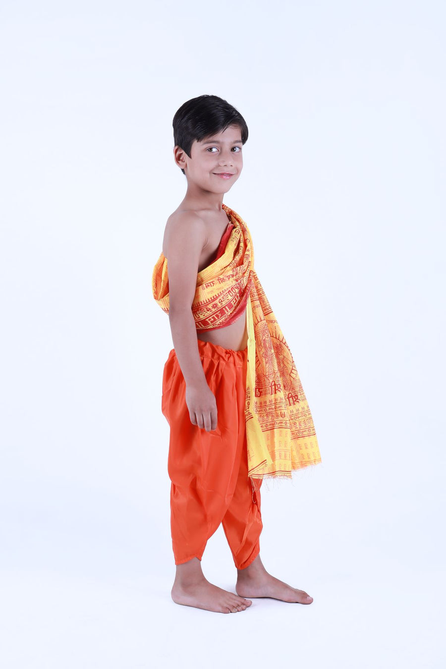 BookMyCostume Pandit Ji Hindu Monk Fancy Dress Costume