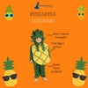 Pineapple Fruit Kids Fancy Dress Costume