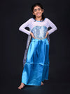 Elsa Snow Queen Disney Frozen Fairy tale Kids Fancy Dress Costume | Imported