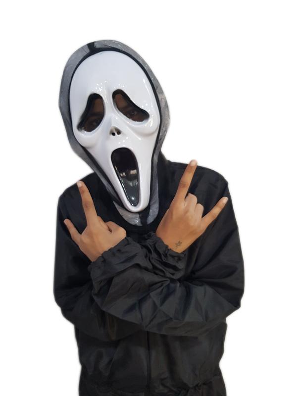 Scream Skeleton Ghost Mask Adult & Kids Fancy Dress Costume Accessory for Halloween