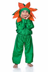 Orange Flower Kids Fancy Dress Costume