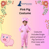 Piglet Cartoon Animal Kids Fancy Dress Costume