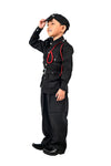 Black Commandos NSG Security Profession Fancy Dress Costume