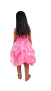 Pink Balloon Frock Western Dance Costume Dress for Girls - Premium