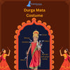 Durga Mata Hindu Goddess Girls Fancy Dress Costume for Shoots and Role Play