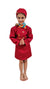 International Airline Air Hostess Kids Fancy Dress Costume for Girls - imported