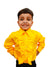 Yellow Frills Shirt Kids Fancy Dress Costume