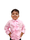 Pink Frills Shirt Kids Fancy Dress Costume