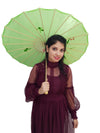 Green Umbrella Japanese Kimono Dance Kids & Adults Costume Accessory