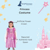 Rapunzel Fairytale Princess Kids Fancy Dress Costume