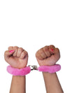 Pink Couples Love Handcuffs Fancy Dress Costume Accessories