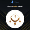 Artificial Golden Jewellery Set Kids & Adults Fancy Dress Costume Accessories