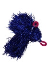 Dark Blue Pom Poms Cheerleader Dance Kids & Adults Costume Accessory