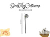 Demon Grim Reaper Axe Halloween Fancy Dress Costume Accessories