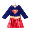 Supergirl Comic Movie Superhero Fancy Dress Costume for Kids - Imported