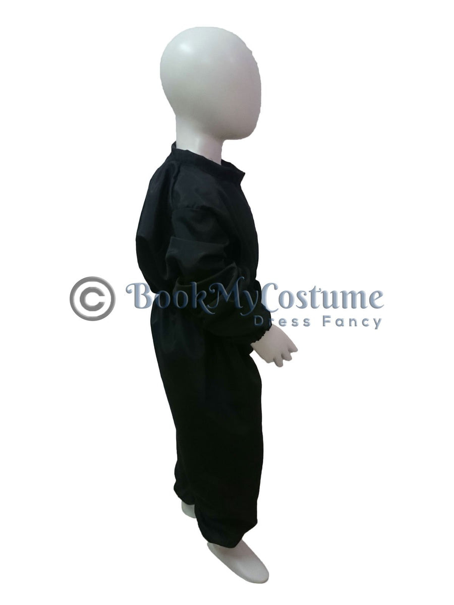 Black Jumpsuit Kids Fancy Dress Costume Online in India