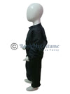 Black Jumpsuit Kids Fancy Dress Costume