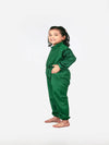 Green Jumpsuit Plant Kids Fancy Dress Costume