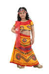 Radha Gujarat Garba Navratri Indian State Fancy Dress Costume for Girls and women