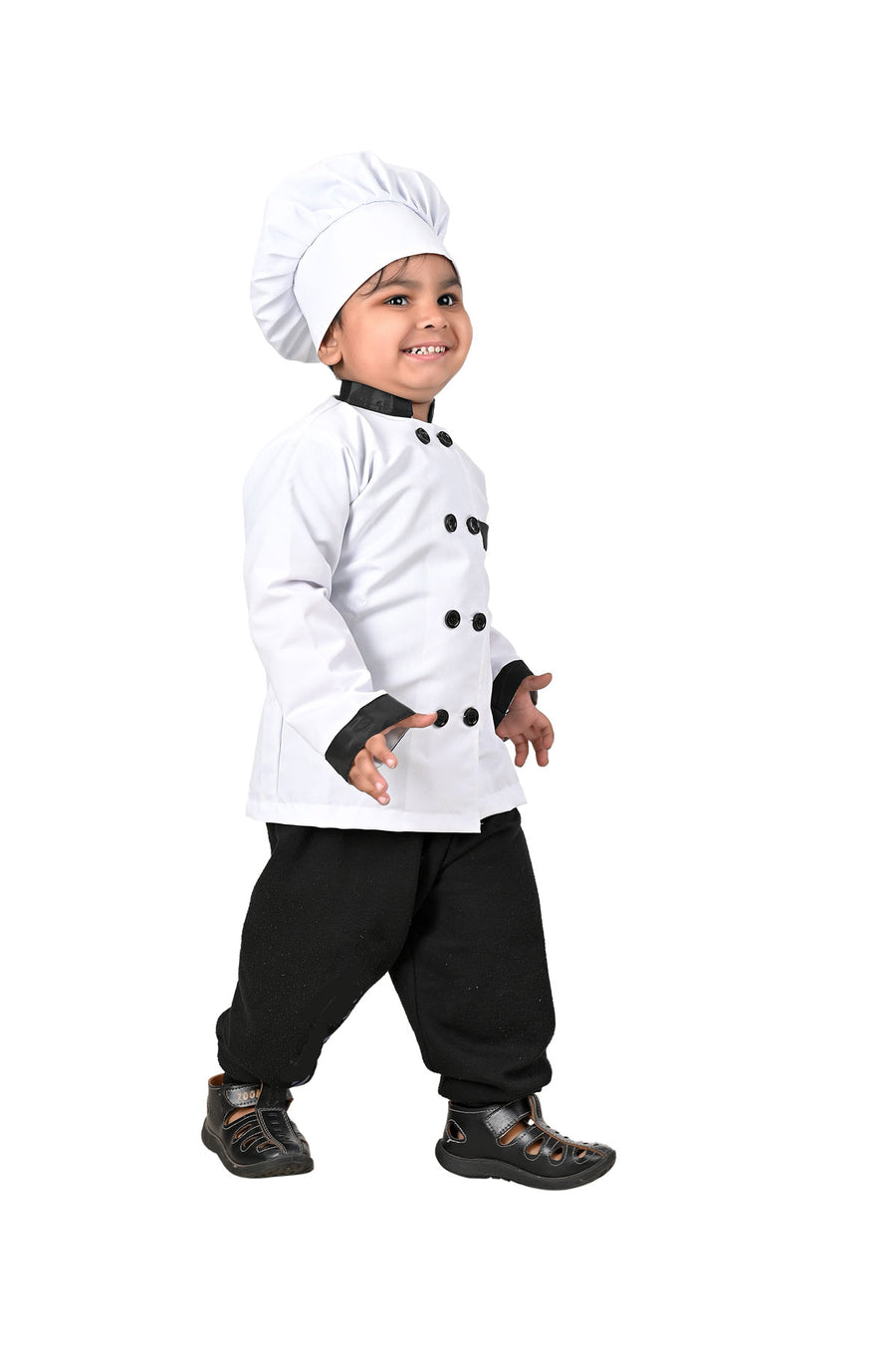 Chef Baker Professional Cook Kids Fancy Dress Costume