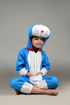 Doraemon Cat Robot Cartoon Fancy Dress Jumpsuit Costume for Kids