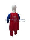 Superman Comic Superhero Fancy Dress Costume for Kids - Premium