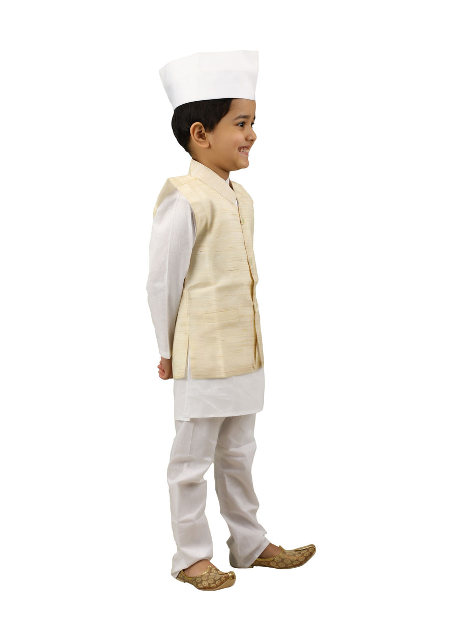 Jawahar Lal Nehru Panditji First Indian Prime Minister National Leader Fancy Dress Costume