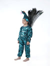 Peacock (with Feathers) Bird Fancy Dress Costume