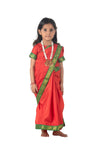 Maiya Yashoda Saree Janmashtami  Kids Fancy Dress Costume for Girls