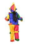 Joker Colorful Clown Kids Adults Fancy Dress Costume