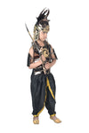 Baahubali Warrior Indian Movie Character with Helmet & Sword Kids & Adults Fancy Dress Costume