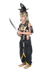 Baahubali Warrior Indian Movie Character with Helmet & Sword Kids & Adults Fancy Dress Costume